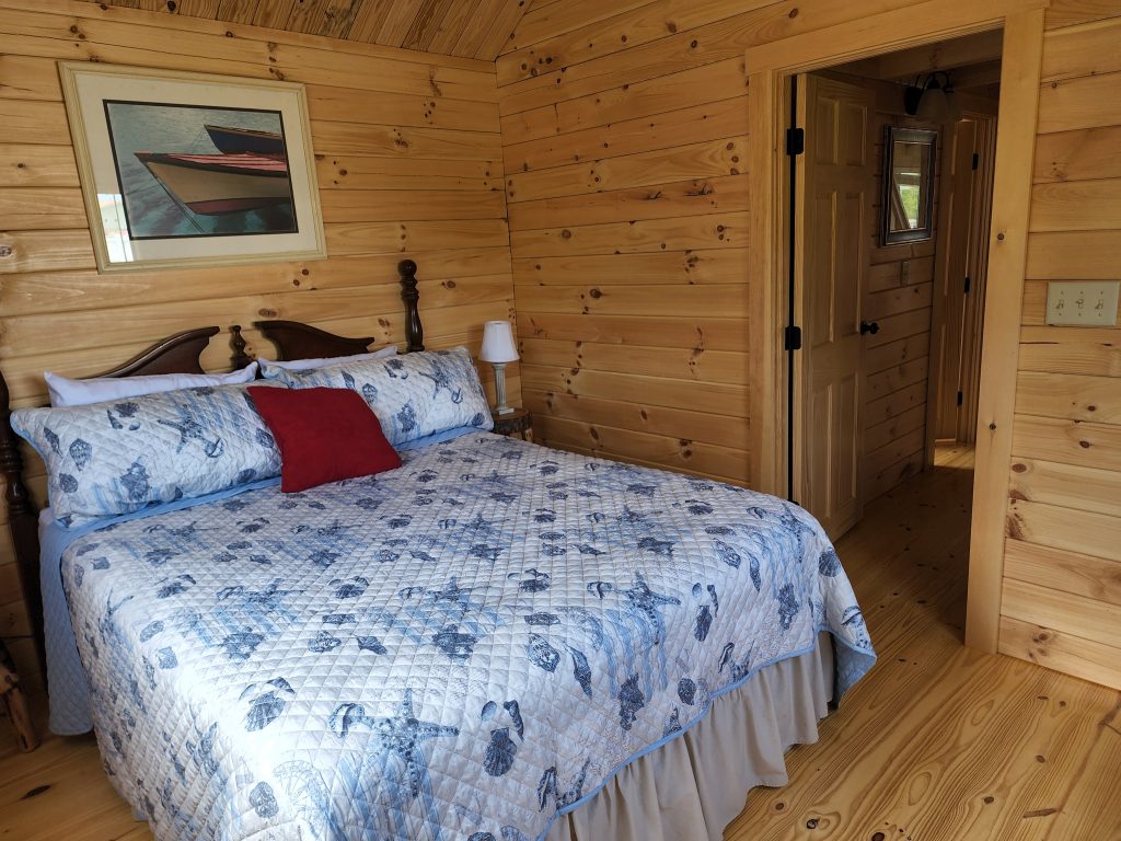 Cabin 1 main bedroom