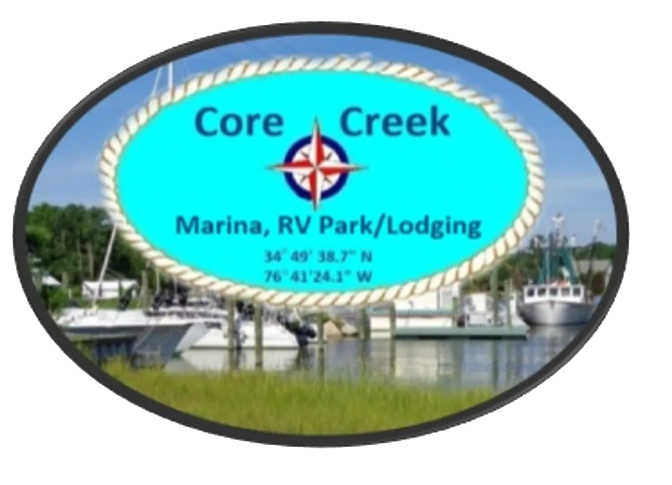 Marina/ Boat Slips Beaufort Waterway RV Park