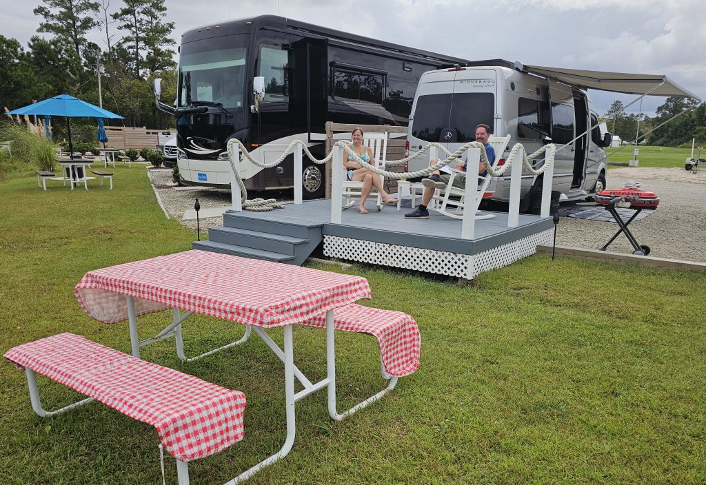 CCR4 They brought their RV and boat